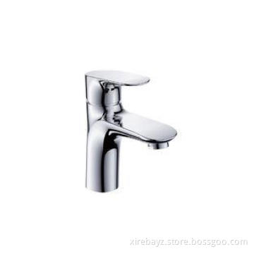 Single Handle Chromed Basin Mixer Taps with 35cm Cartridge